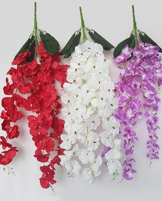 Artificial Hanging Orchid Bunch