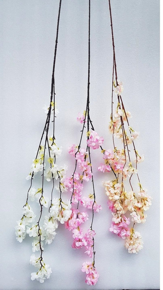 Artificial Hanging Cherry Blossom Stick