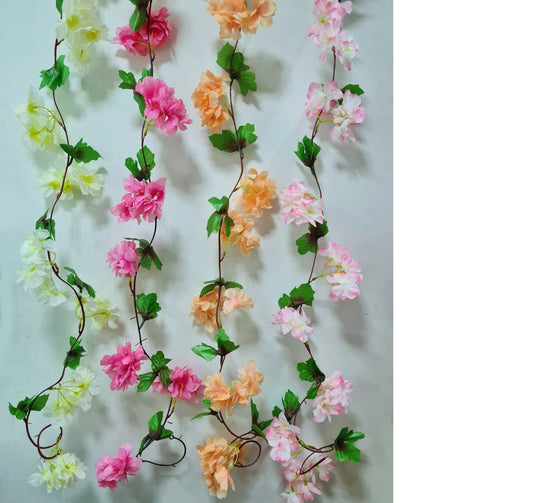 Artificial Cherry Blossom Creeper – 7 ft