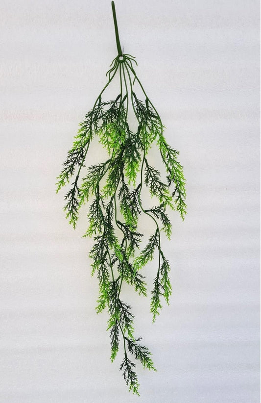 Artificial Thin Fern Hanging Bush