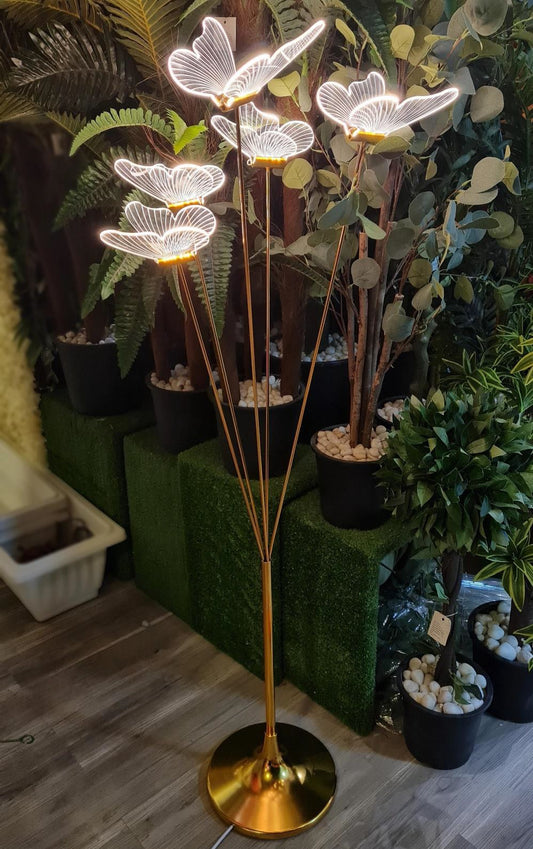 5 LED BUTTERFLY + METAL STAND