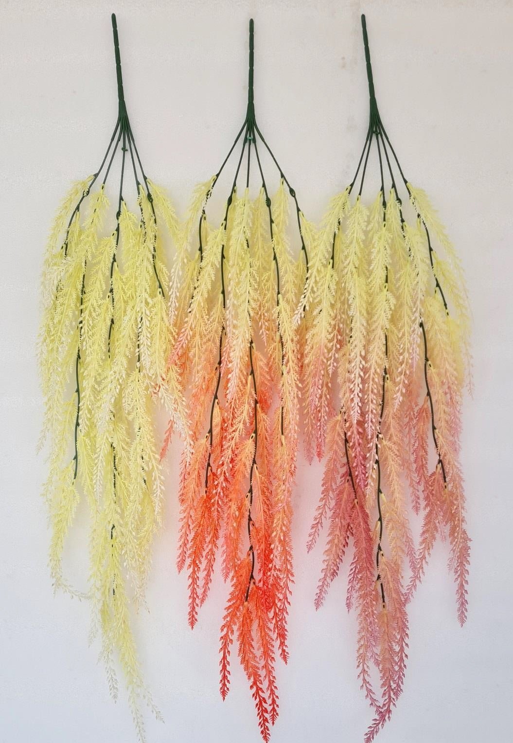 Artificial Hanging Colour Bush (3 colours)