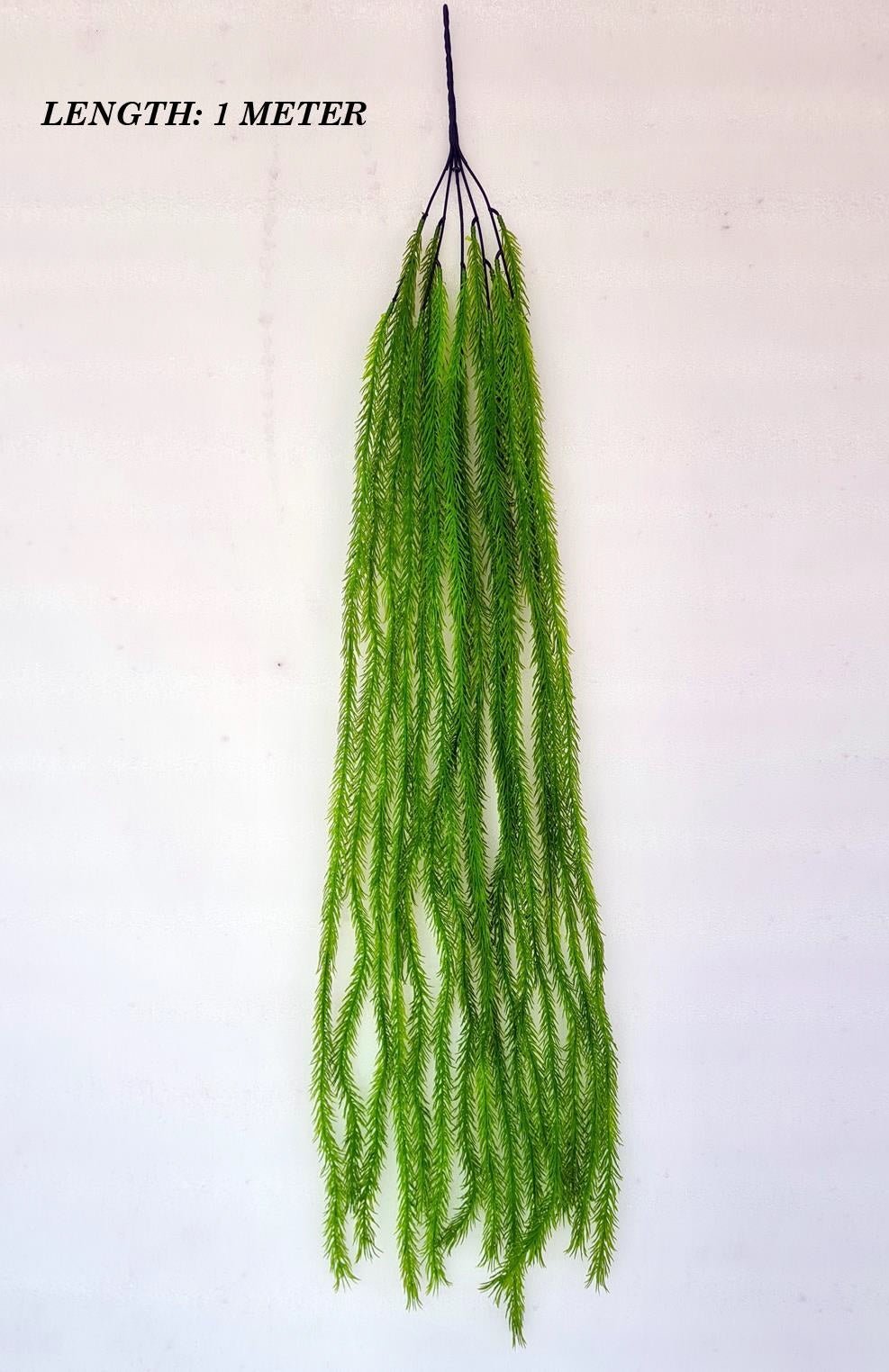 Artificial Hanging Greens Needle Bush – 3.25 f