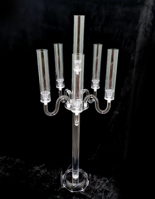 ACRYLIC CANDLE STAND 6 CANDLES – 100 CM