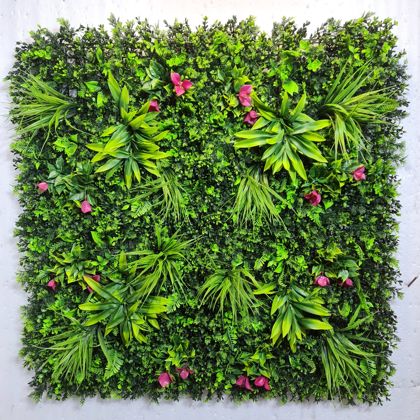 Artificial Green Wall Mat Design #05 (Outdoor use, 2-3 years colour stable)