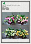Large Bud Rose Bunch (10 stick, 19 flowers)