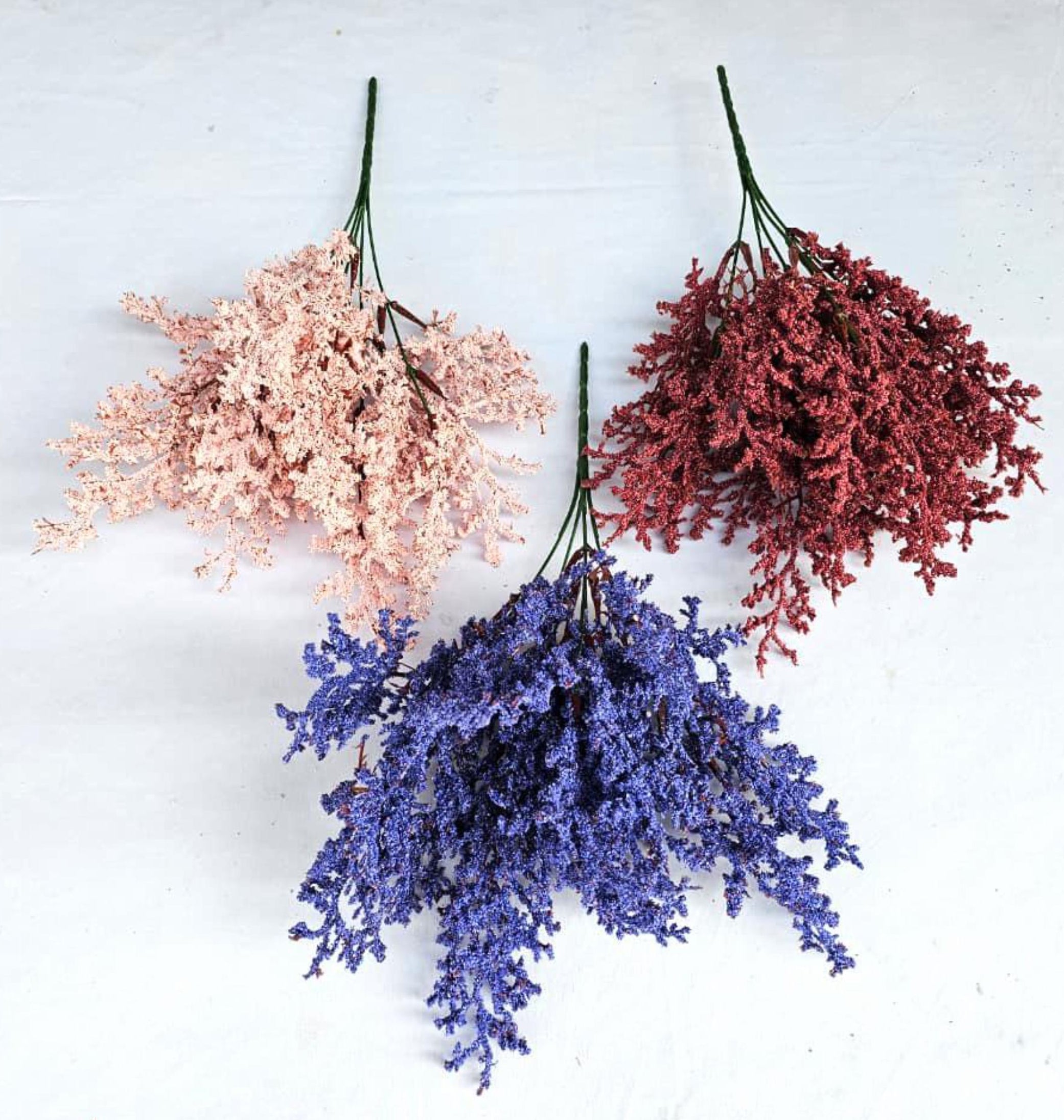 Artificial Limonium Fillers Bunch (5 stick, 25 heads)