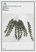 Artificial Single Frosted Eucalyptus Stick - Large