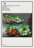 Artificial Mini Rose Bunch (5 stick, 10 flowers)