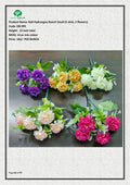 Artificial Ball Hydrangea Bunch Small (5 stick, 5 flowers)