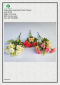Artificial Aster Bunch (7 stick, 7 flowers)