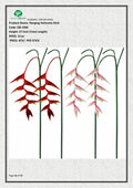 Artificial Hanging Heliconia Stick