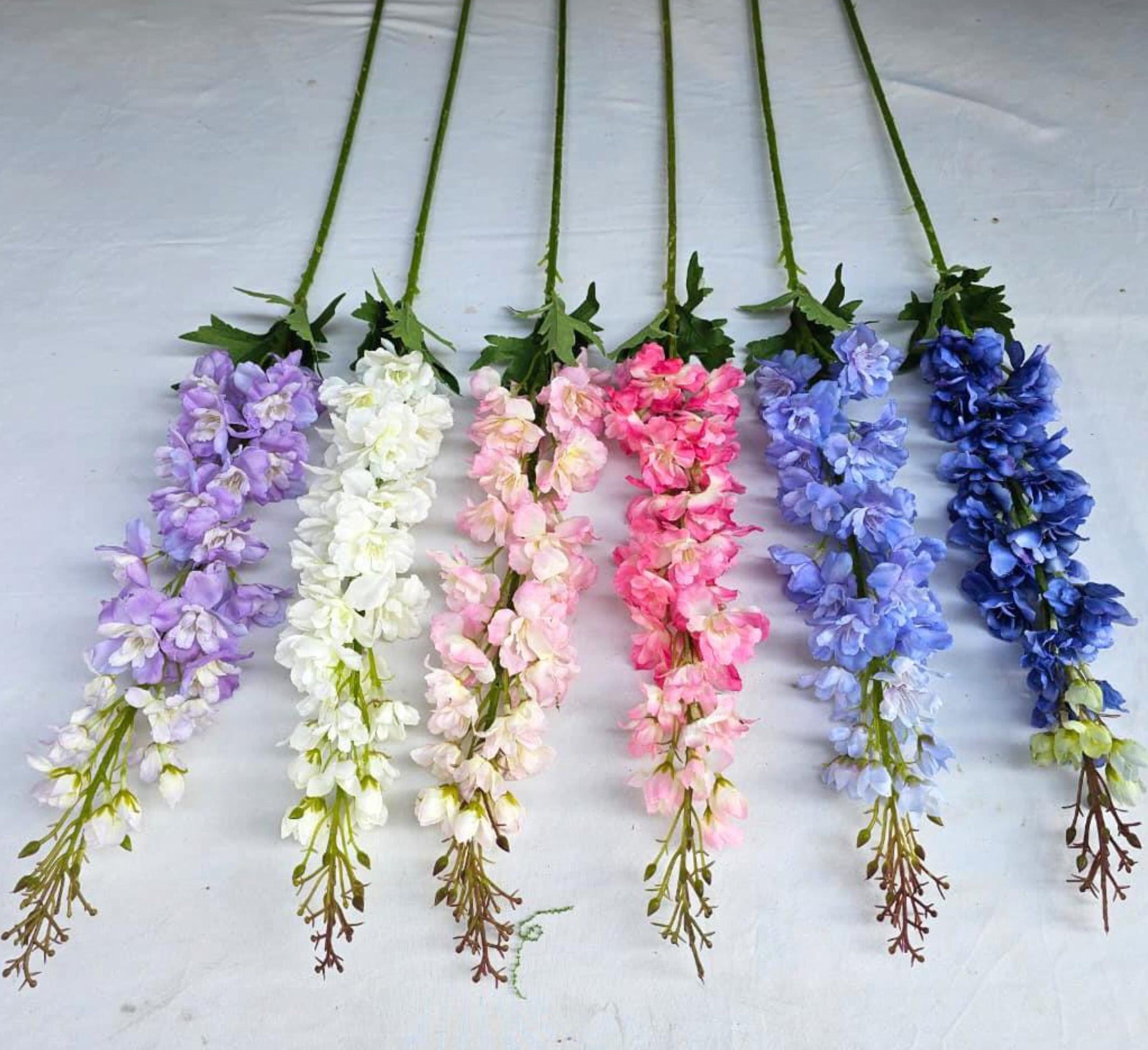 Artificial Delphinium flower stick – Large