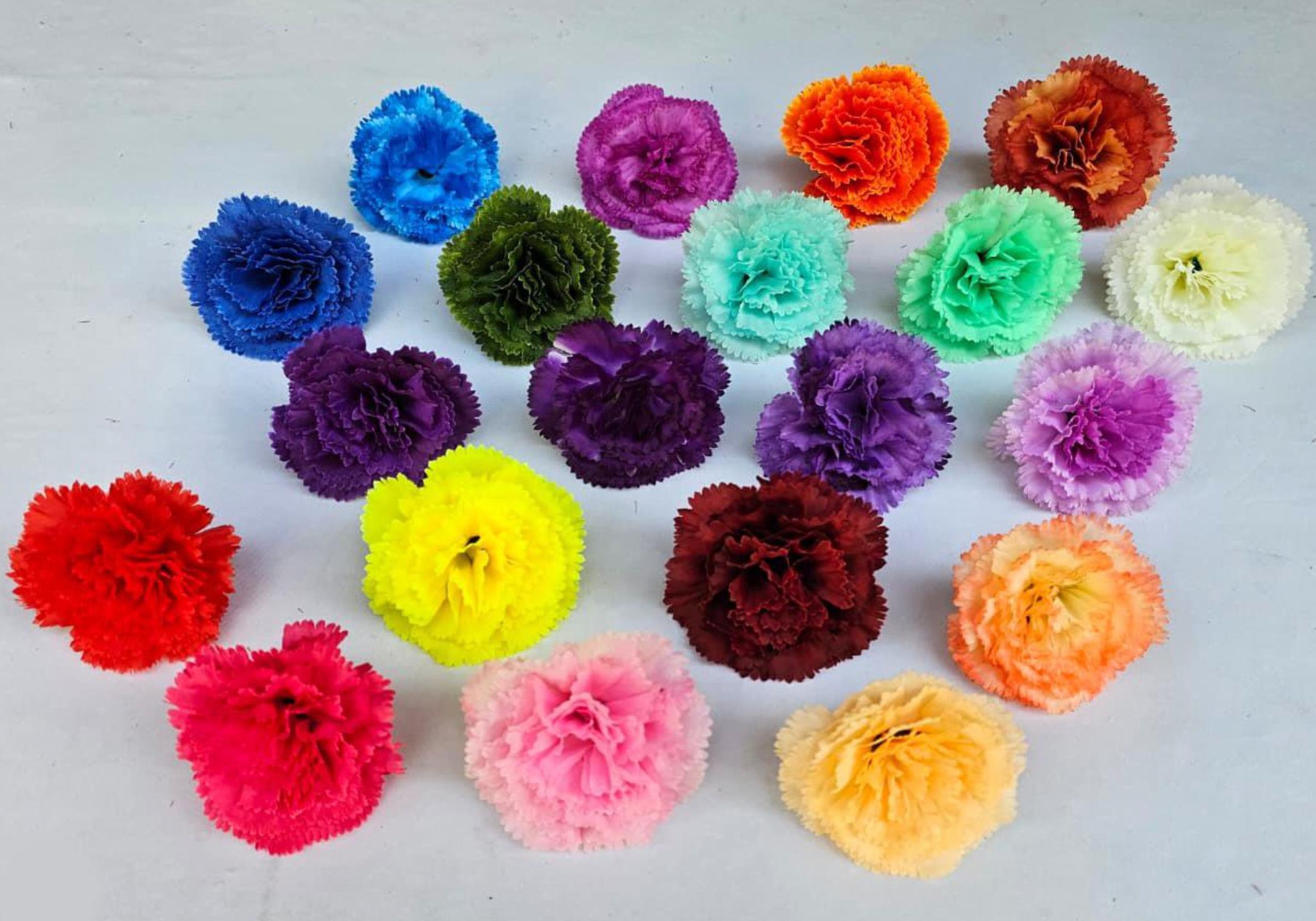 Artificial Loose Carnation Flower With (20 Colours)