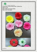 Loose Carnation Heads – Medium Size With (7 Colours)
