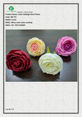Artificial Loose Cabbage Rose Flower – Elegant & Long-Lasting Décor