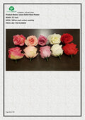 Artificial Dutch Rose Flower | Luxury for Home & Events Decor