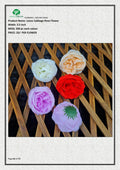 Artificial Loose Cabbage Rose Flower – Perfect for Home & Event