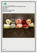 Artificial Loose Mini Ball Peony Head (High Quality Fabric)
