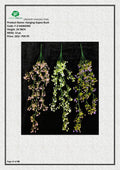 Artificial Gypso Hanging Bush | Elegant Decor Wedding & Home