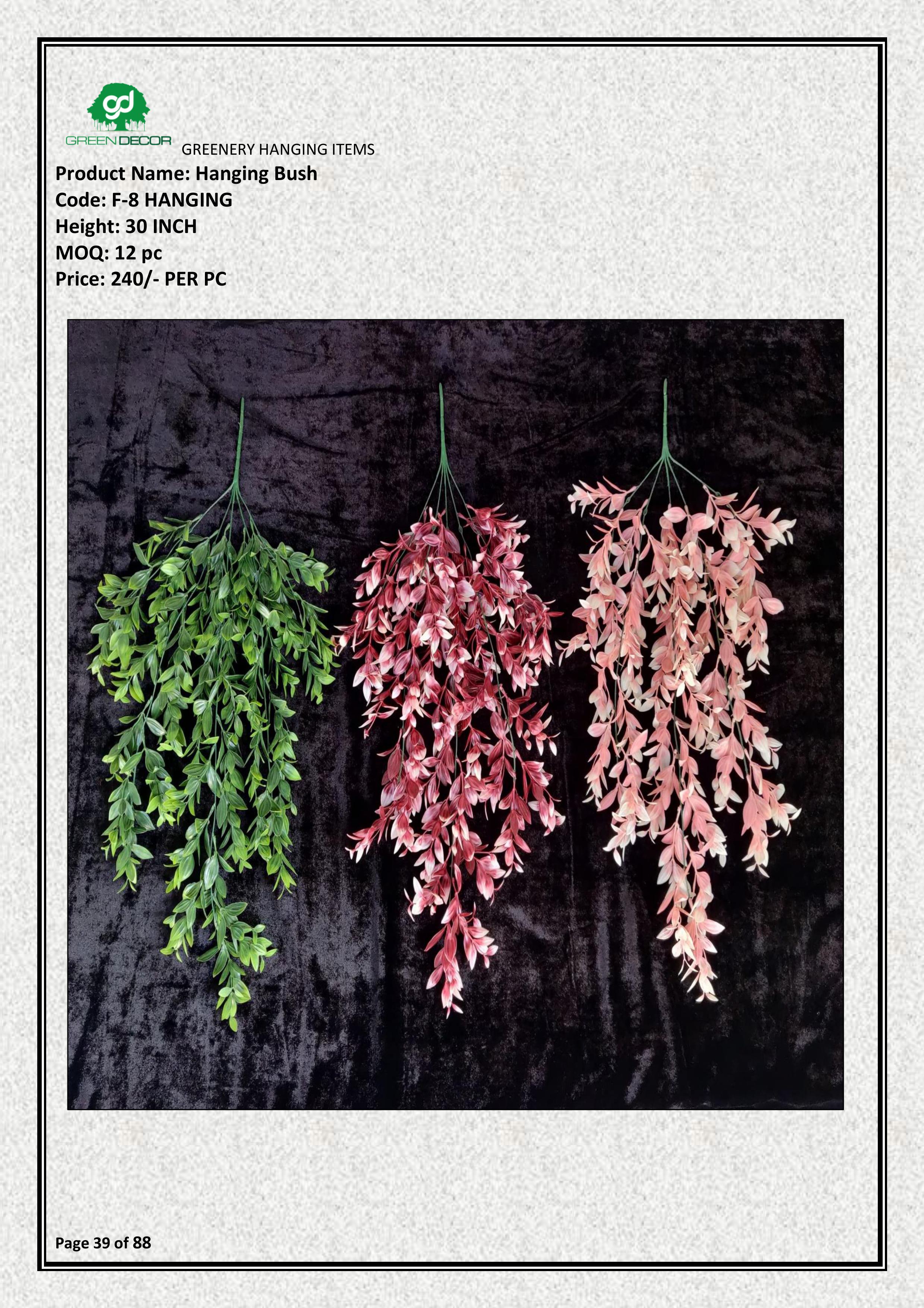 Artificial Kamini Hanging | Decorative Home & Wedding