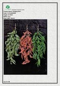 Artificial Fern Hanging Bush | Stylish Vertical Garden Décor
