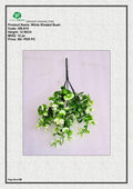 Artificial White Shaded Bush – HQ Decorative Wedding & Home