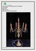 5+1 LED PALACE TABLE TOP CHANDLEIER