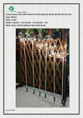 RICE LIGHT WITH PVC STICK (100 CM, 90 CM, 80 CM/ SET OF 6 PC)