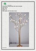 GOLDEN PEARL TREE- METAL (35 BULBS)