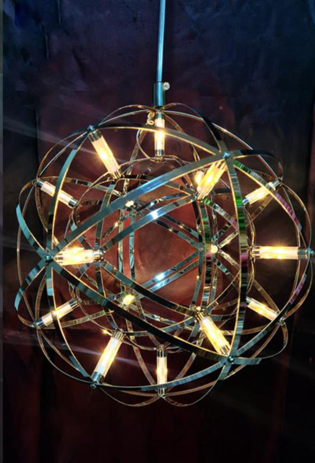 Modern Metal Frame LED Light 30 CM