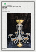 6+1 ACRYLIC + METAL STAND – 65 CM