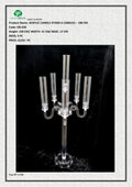 ACRYLIC CANDLE STAND 6 CANDLES – 100 CM Code: GB-936