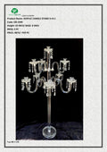 ACRYLIC CANDLE STAND 5+3+1