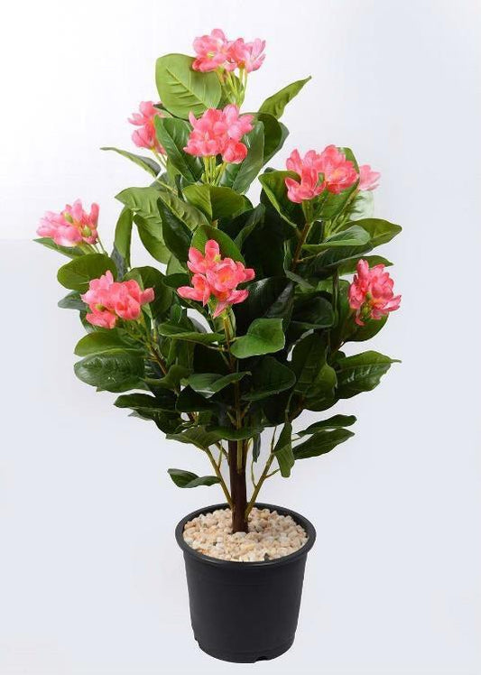 ARTIFICIAL TEMPLE FLOWER PLANT - PINK