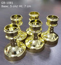 Gold candle holders 