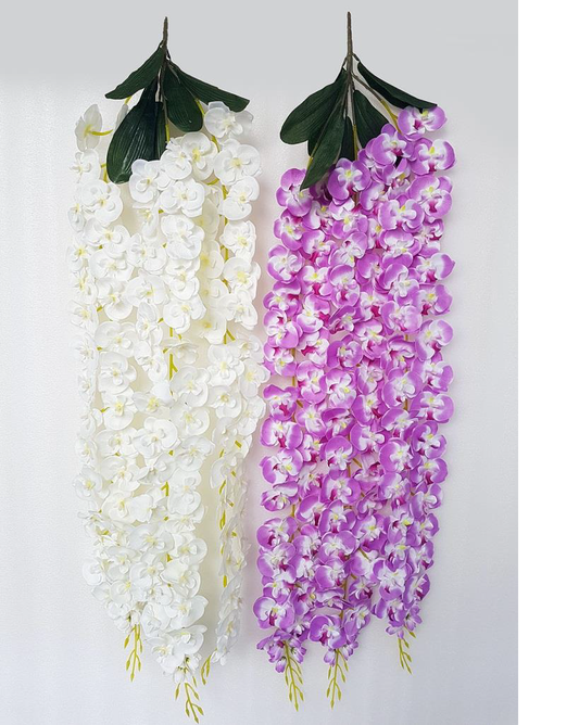 Artificial Long Hanging Orchid x 3